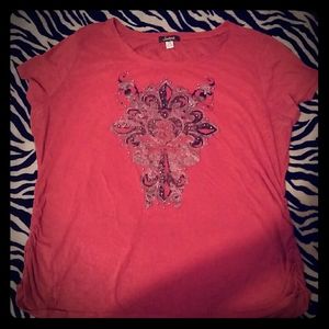 3x South pole dress tee